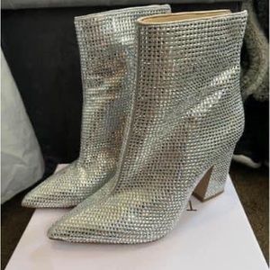 Steve Madden Sequin Booties